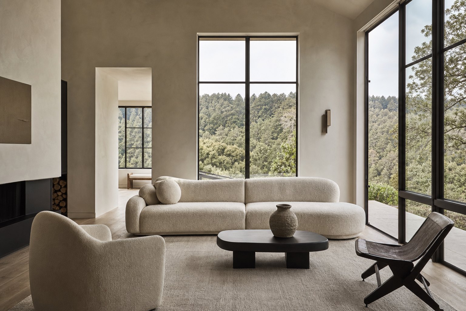 Luxury Bay Area living room